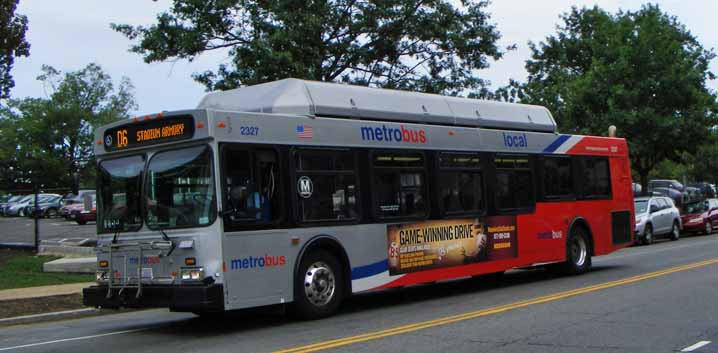WMATA Metrobus New Flyer C40LF 2327